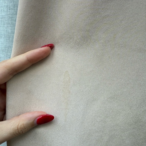 Stephen Yearick soft pink halter maxi beaded top dress - Picture 12 of 15